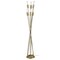 Homeroots 60 x 13.25 x 13.25 in. Perret 6-Light Aged Brass Floor Lamp 397932 - alternate 2